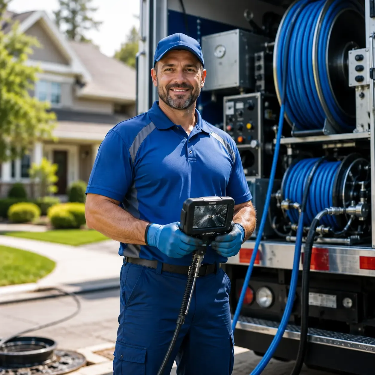 Local outdoor drain cleaning specialists in Hudson, KS